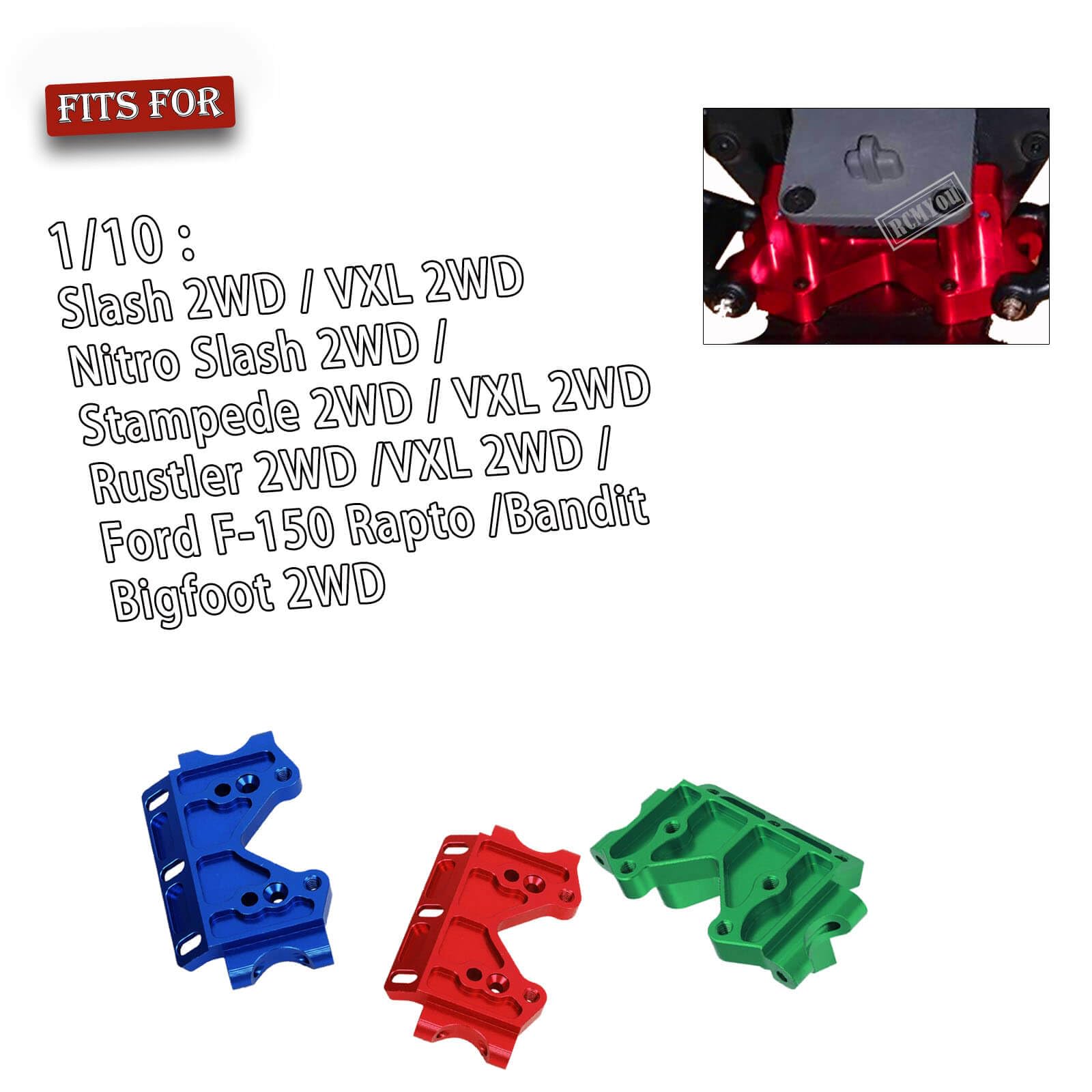 Traxxas #4930X アルミバルクヘッド フロント用 Amazon.com: Traxxas 4930R Front Bulkheads, grey (L&R) : Toys & Games